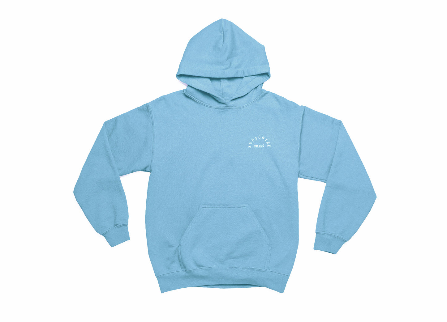 Spring Collection Subscribe To God White Arch Hoodie