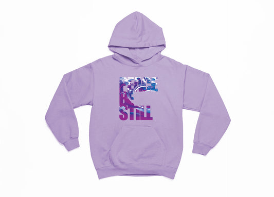 Spring Collection Purple Peace Be Still Hoodie