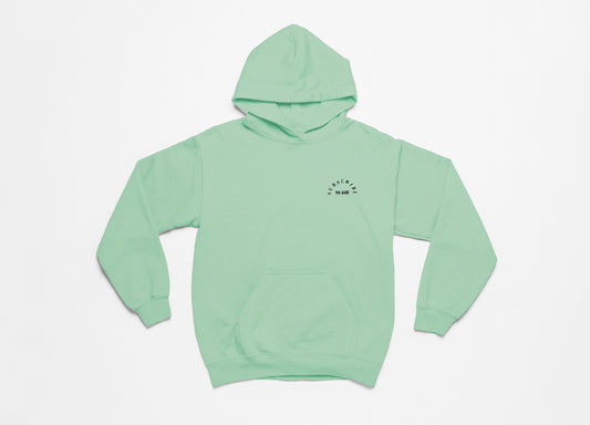 Spring Collection Black Subscribe To God Arch Hoodie