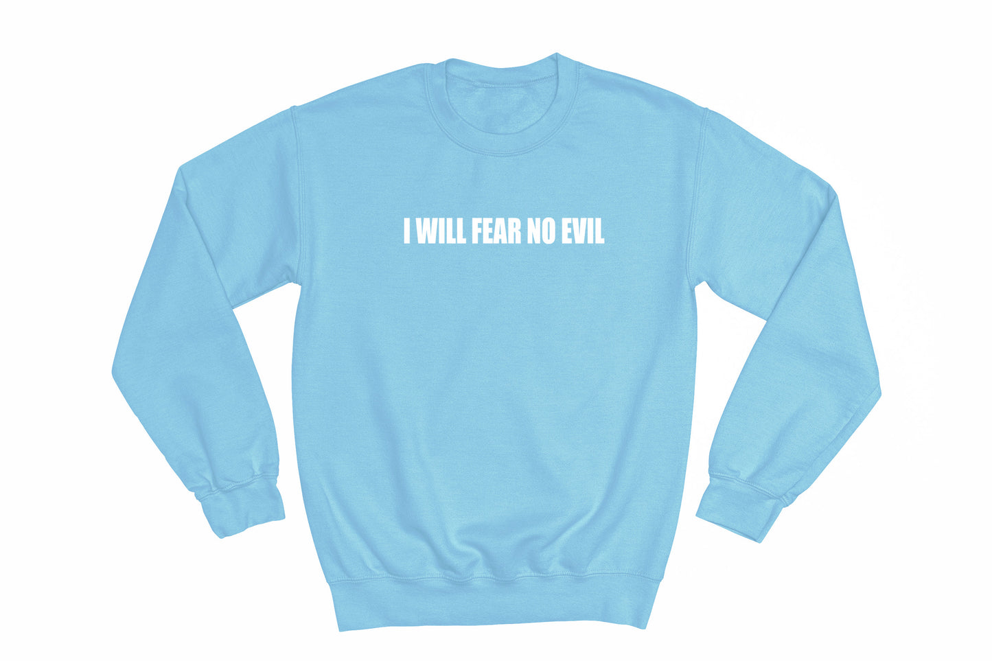 Spring Collection Fear No Evil Crewneck Sweatshirt