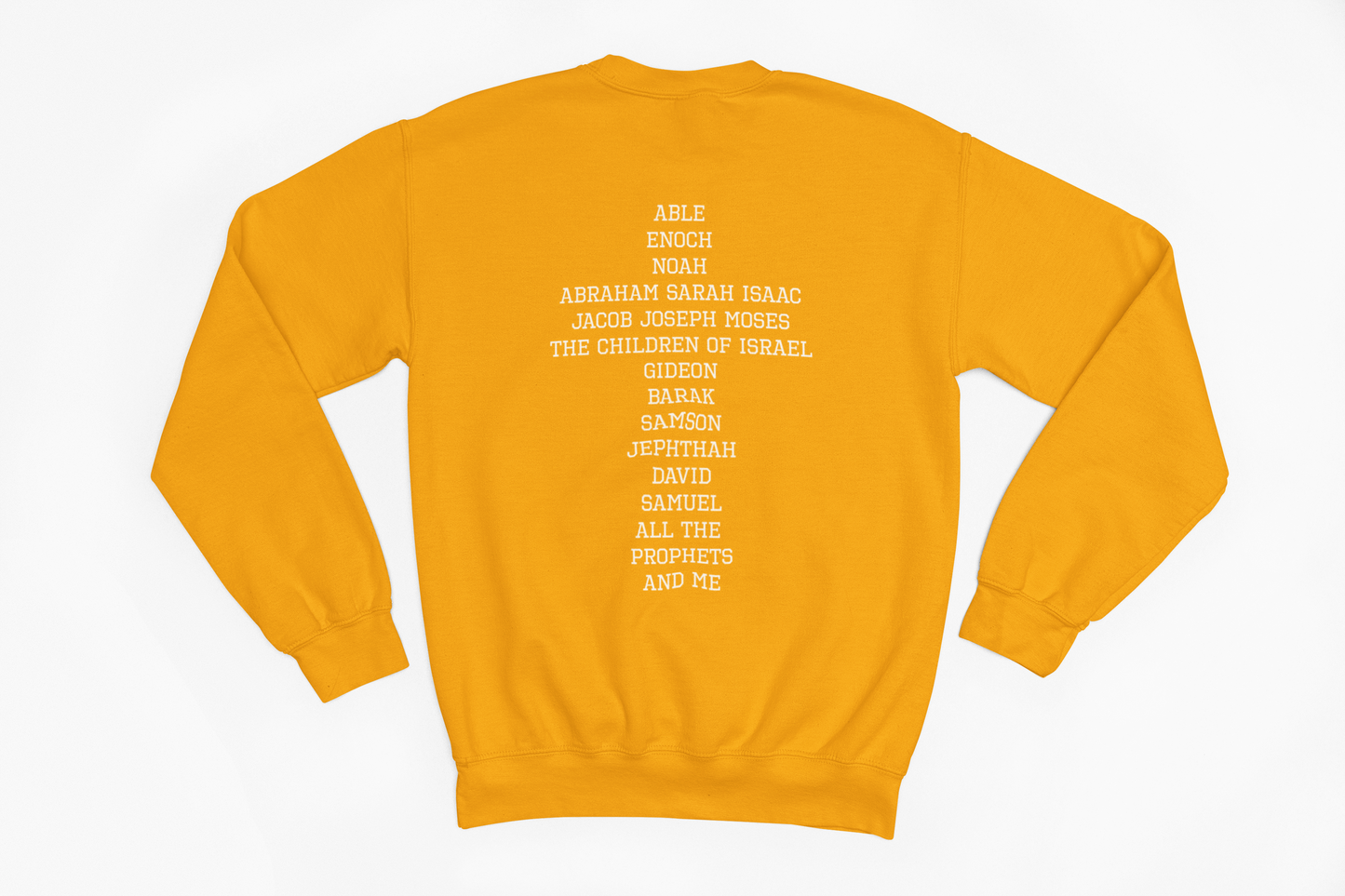 White Subscribed To God Crewneck Sweatshirt