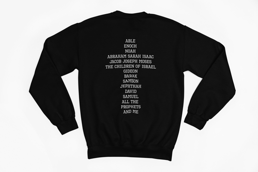 White Subscribed To God Crewneck Sweatshirt