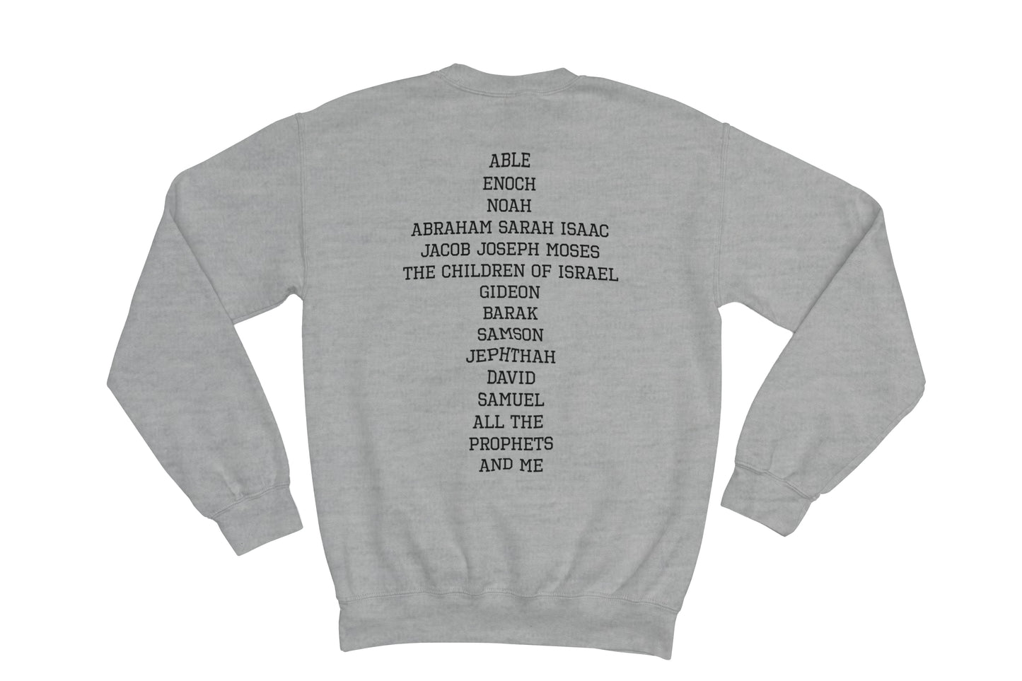 Black Subscribed To God Crewneck Sweatshirt