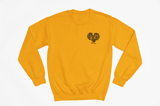 Black Heart Psalms 119 Crewneck Sweatshirt