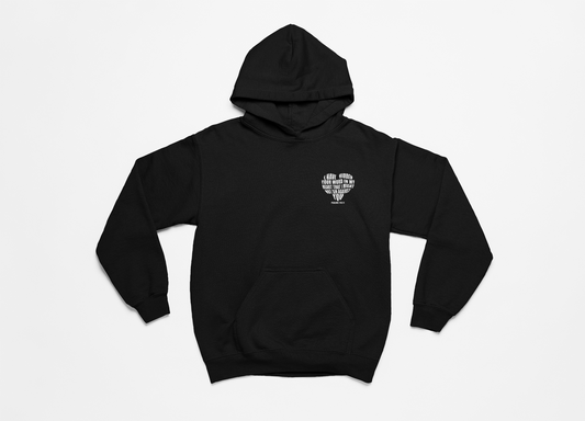 White Heart Psalms 119 Hoodie