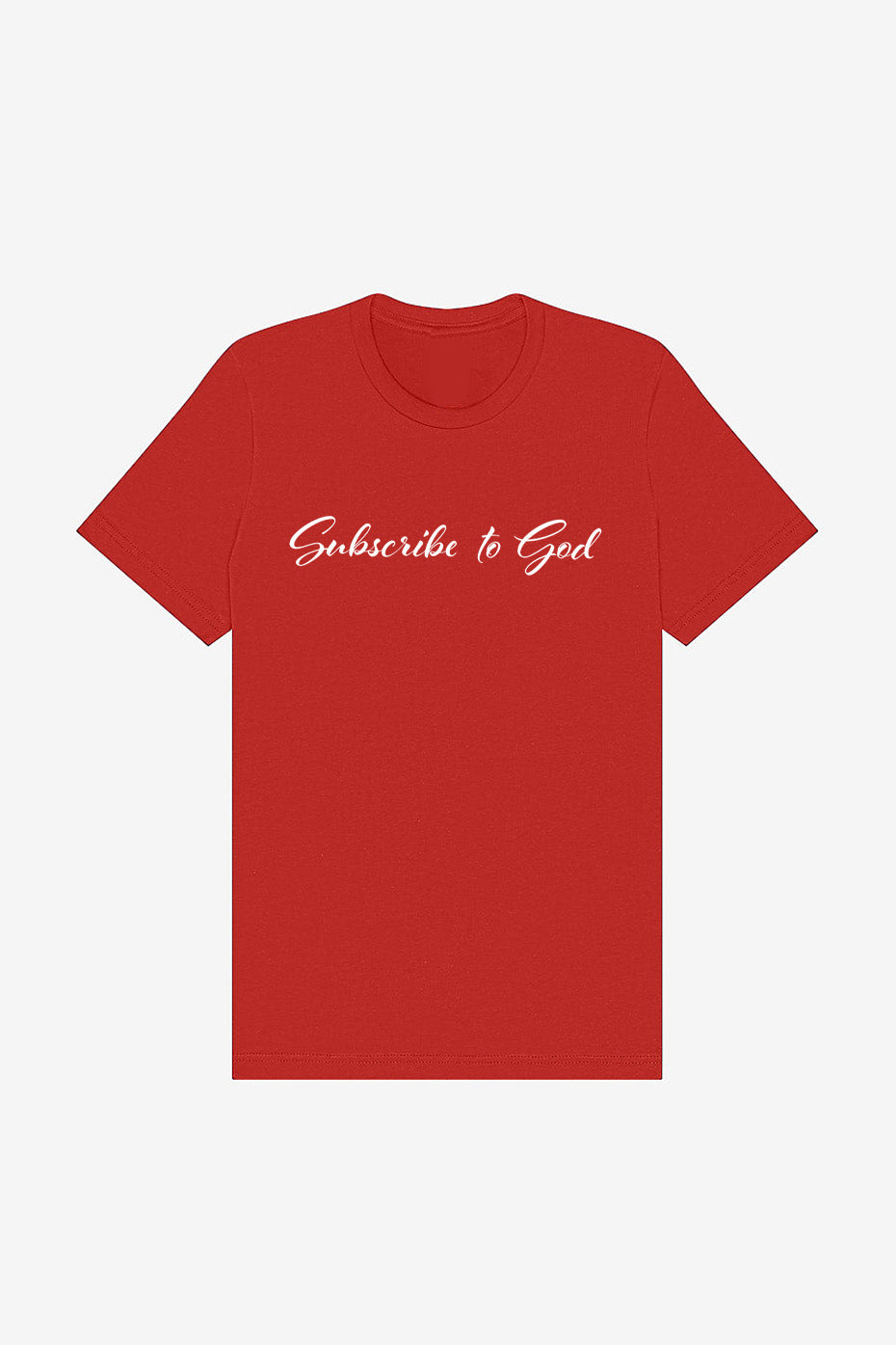 White Subscribe To God